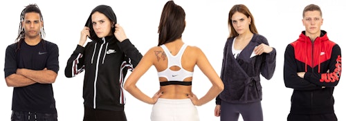 foto shooting nike sportswear collection making of
