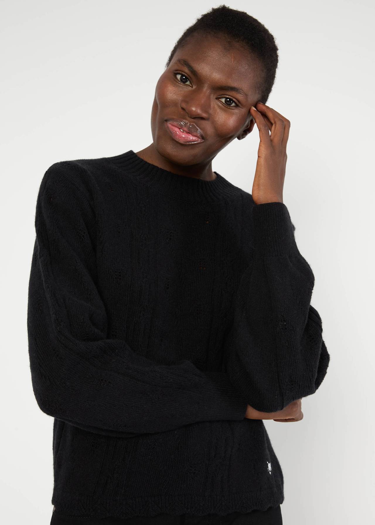 Knitted Jumper Fine Craft Crew