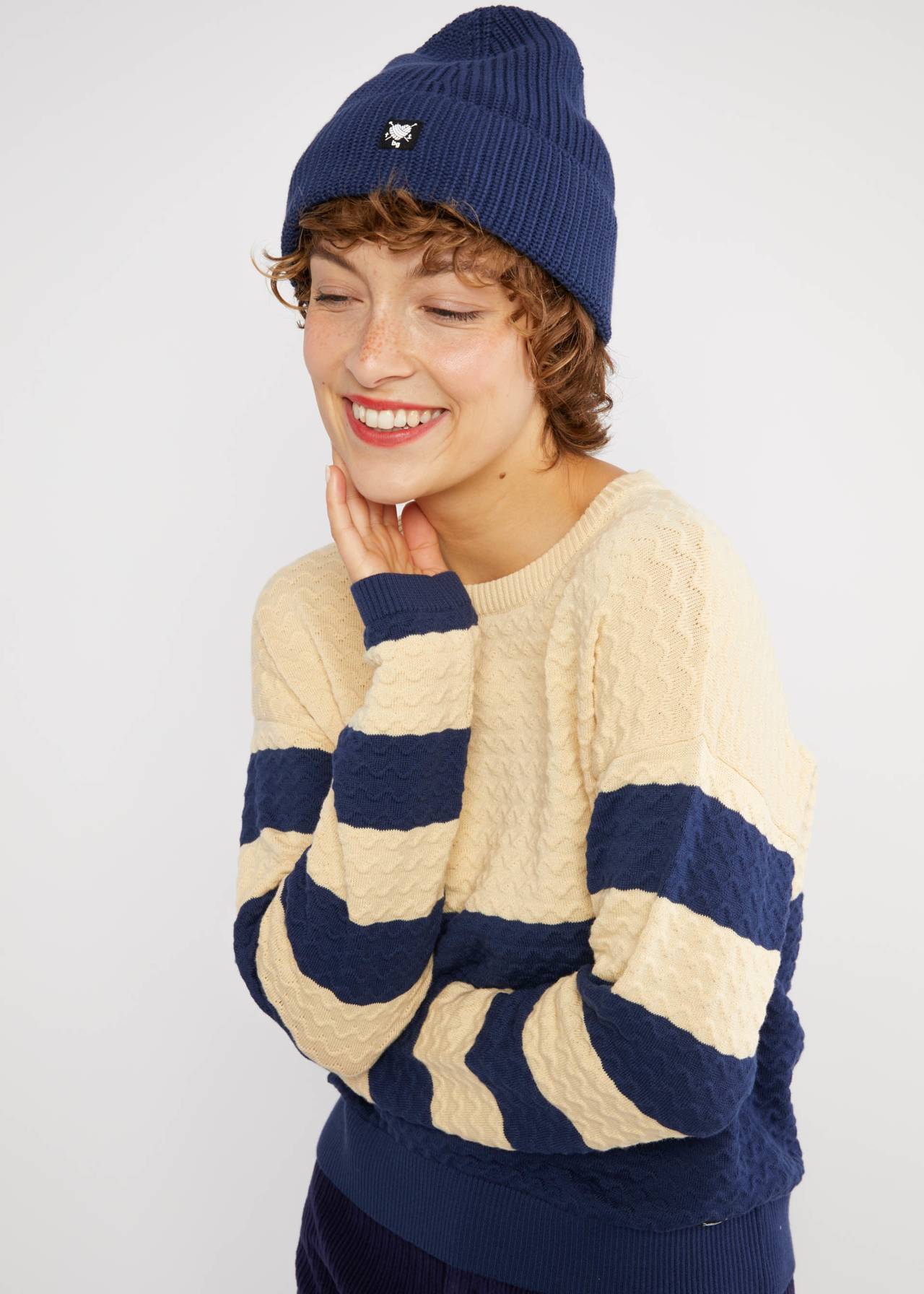 Strickmütze Beanie Queen