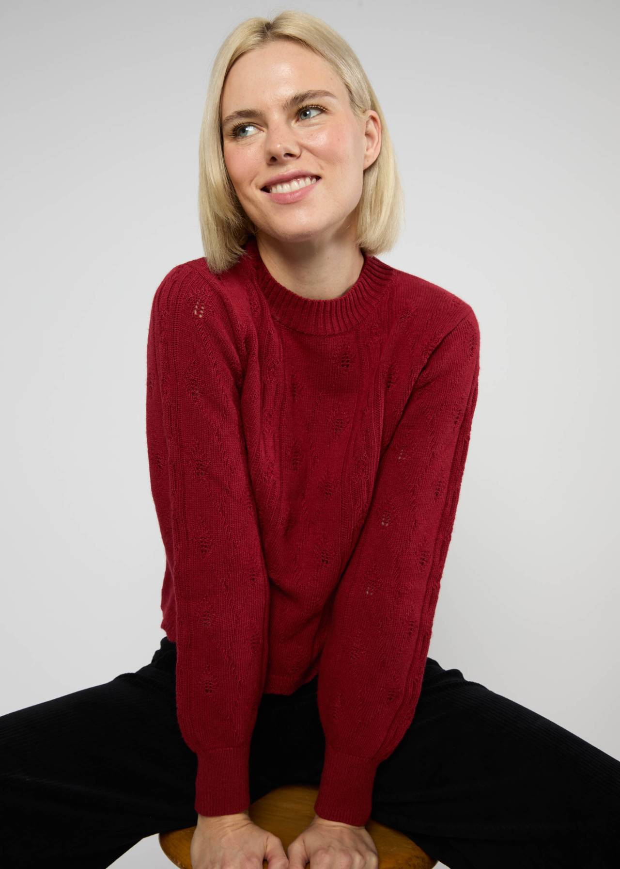 Knitted Jumper Fine Craft Crew