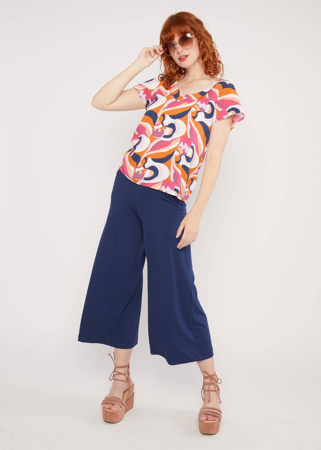 Sommerbluse Feed the Birds