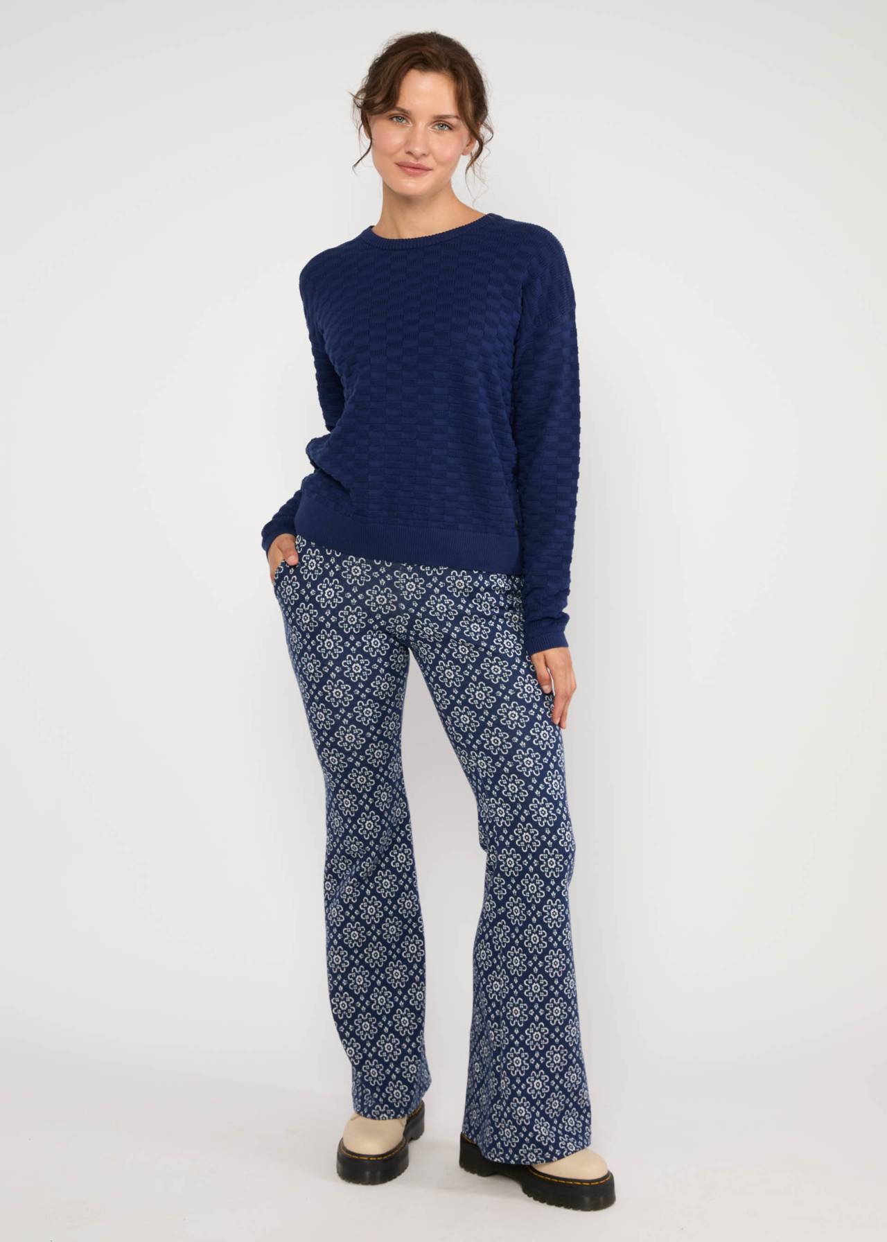 Schlaghose On a Winters Day Flared