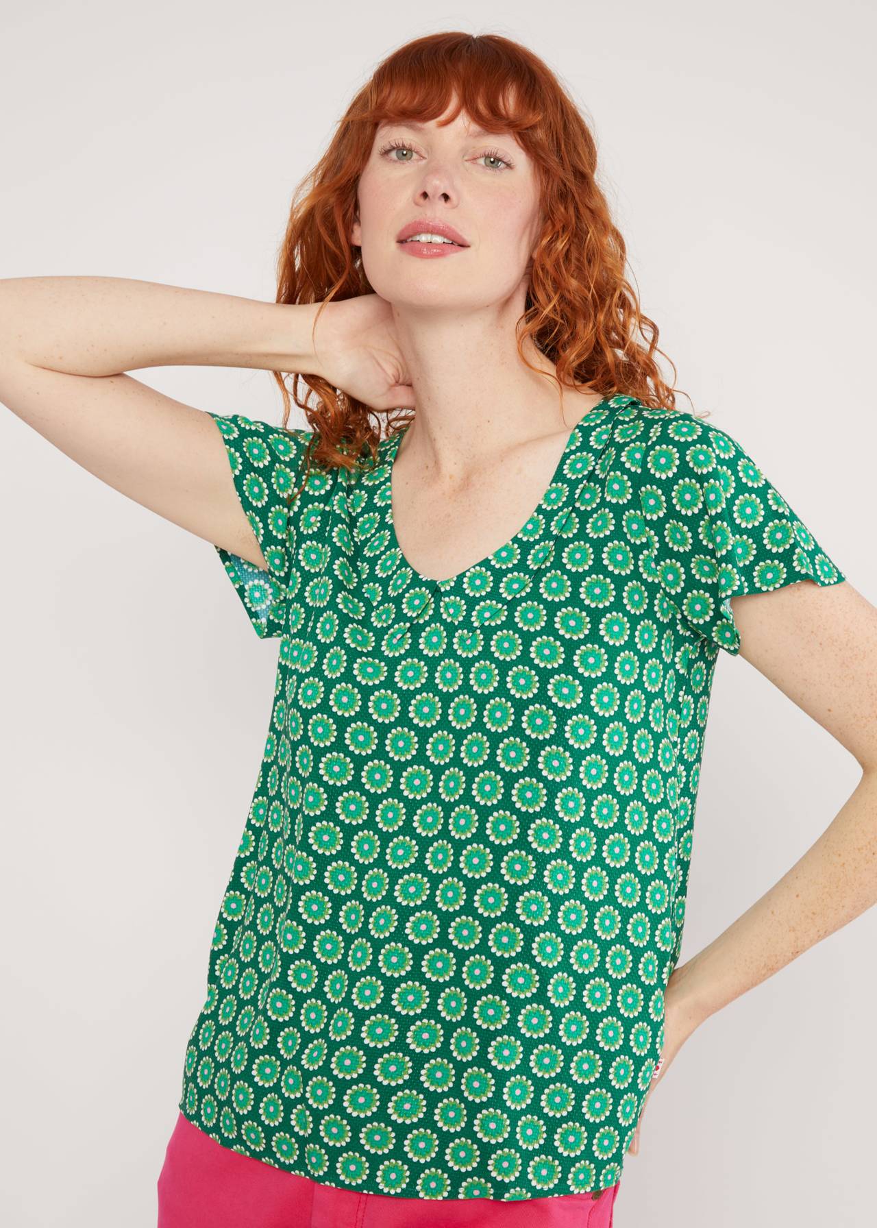 Sommerbluse Feed the Birds