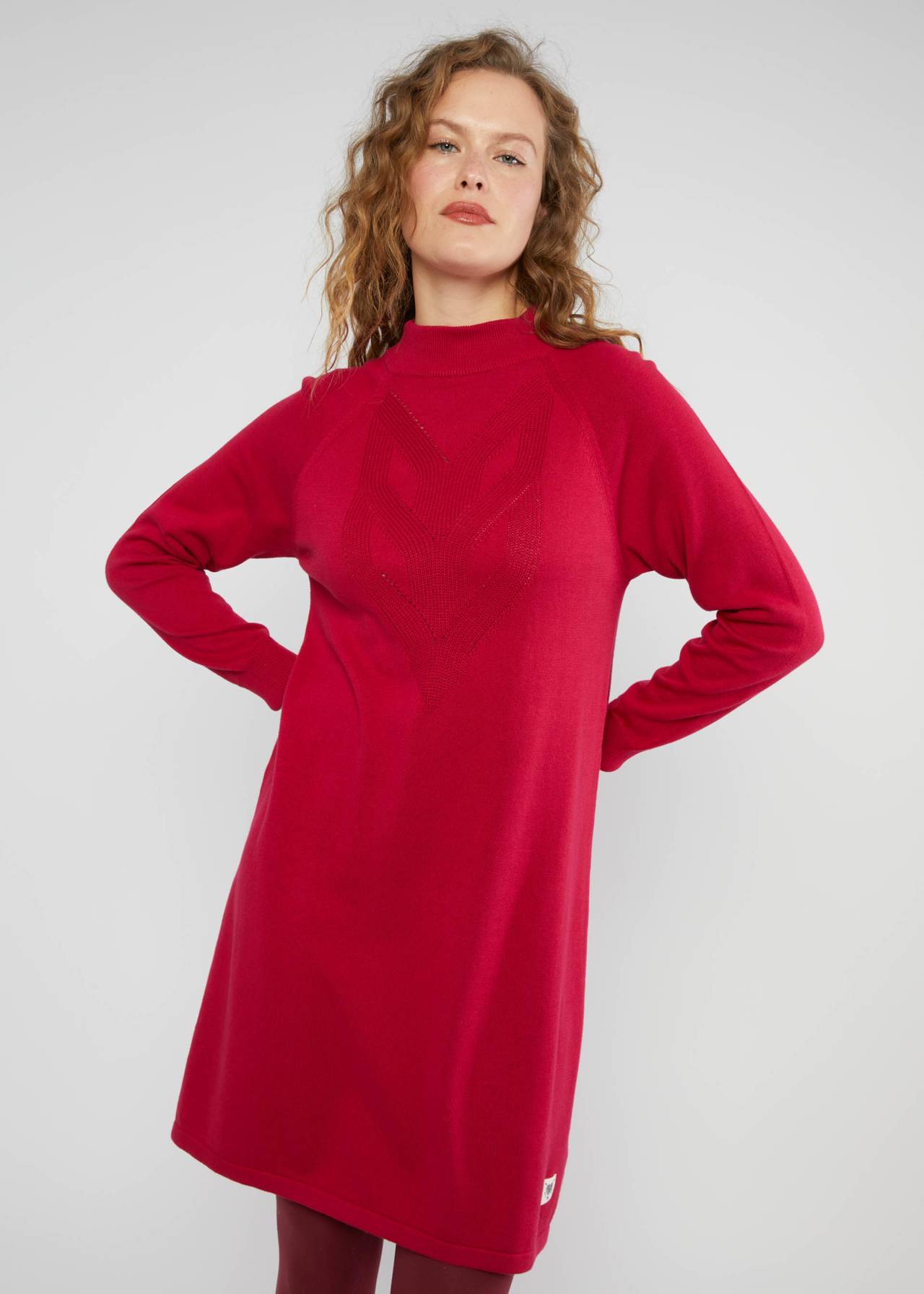 Strickkleid Braided and Easy