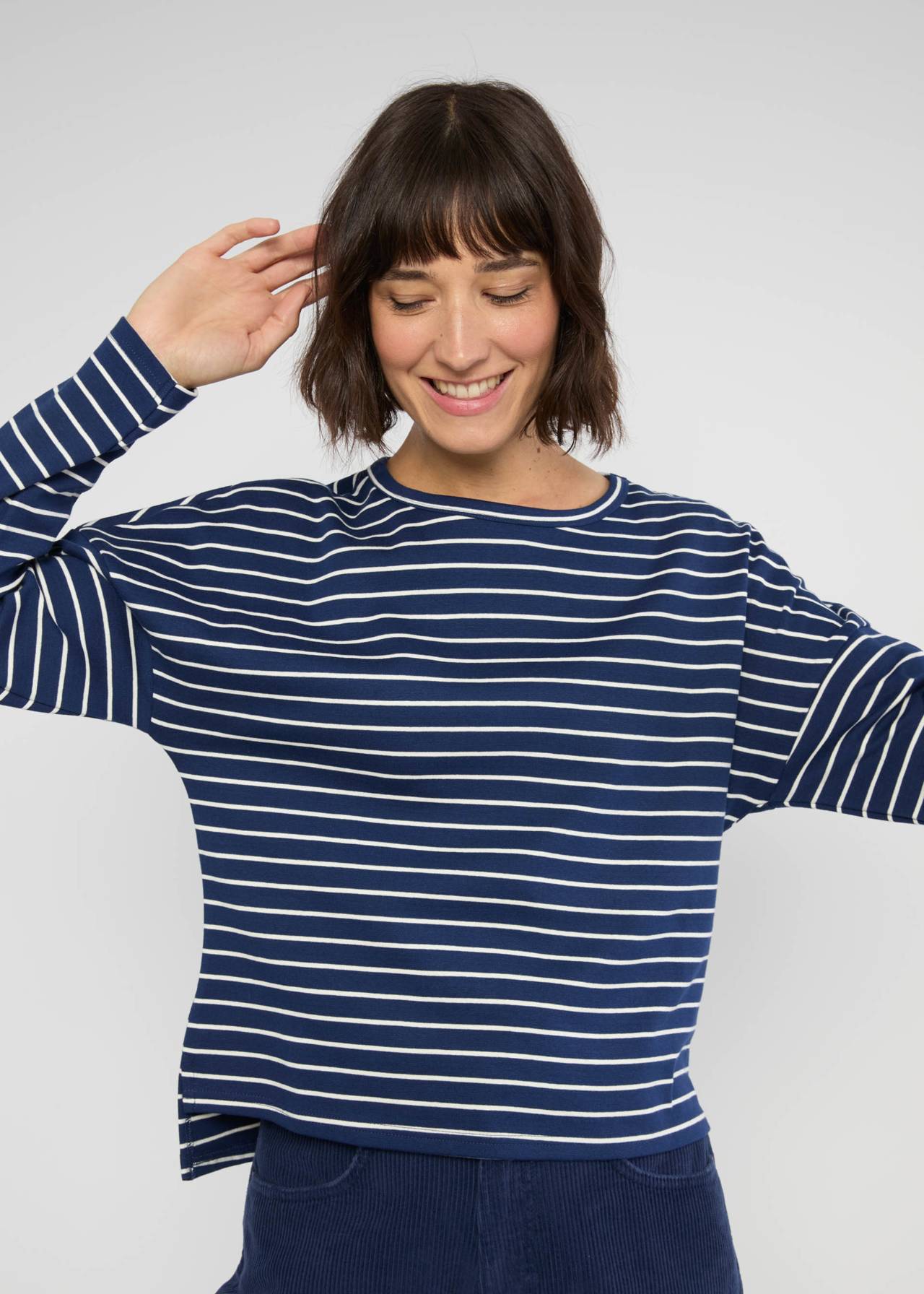 Longsleeve Stereo Rainbow Crew