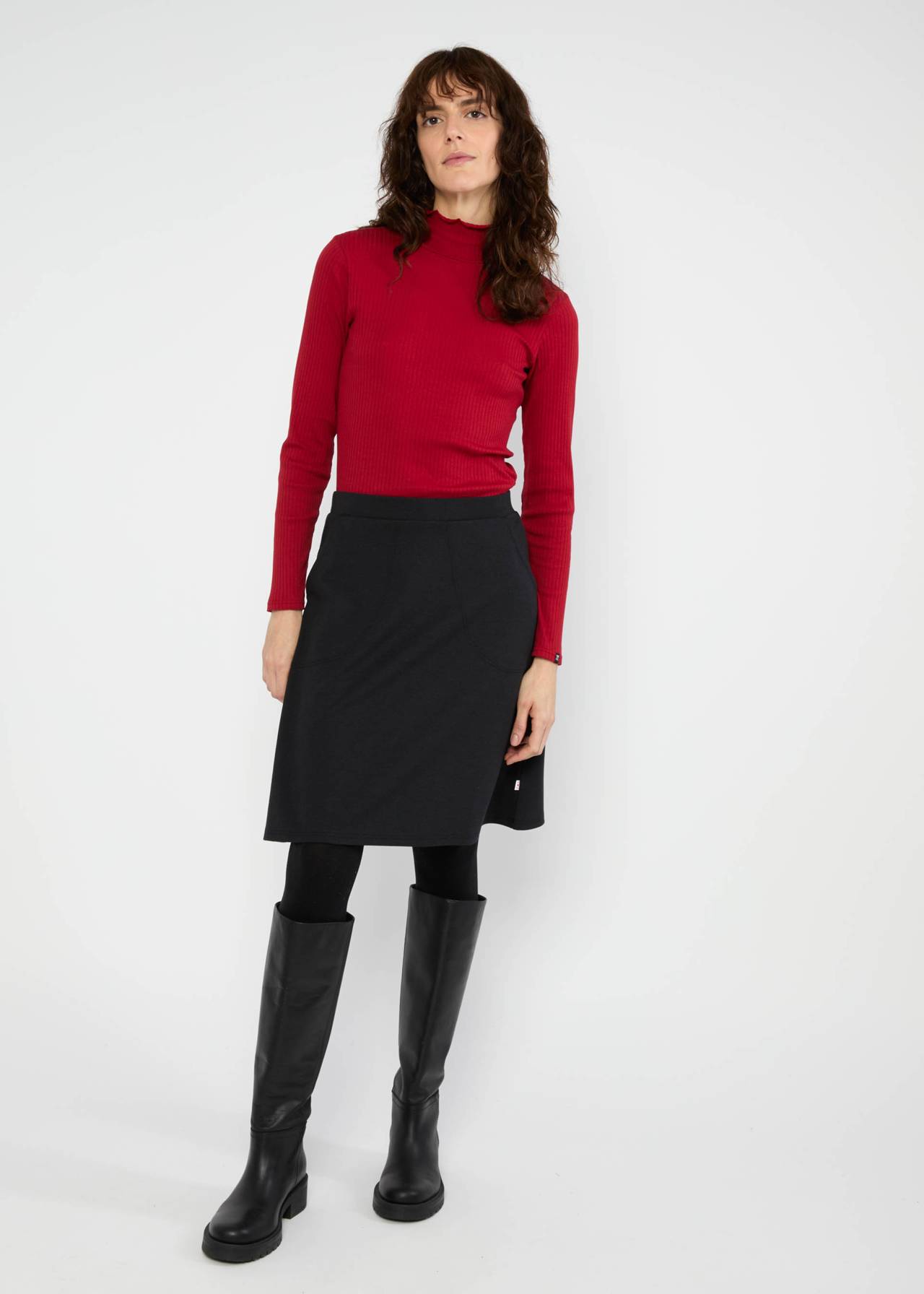 Kurzer Rock Sleek Petite