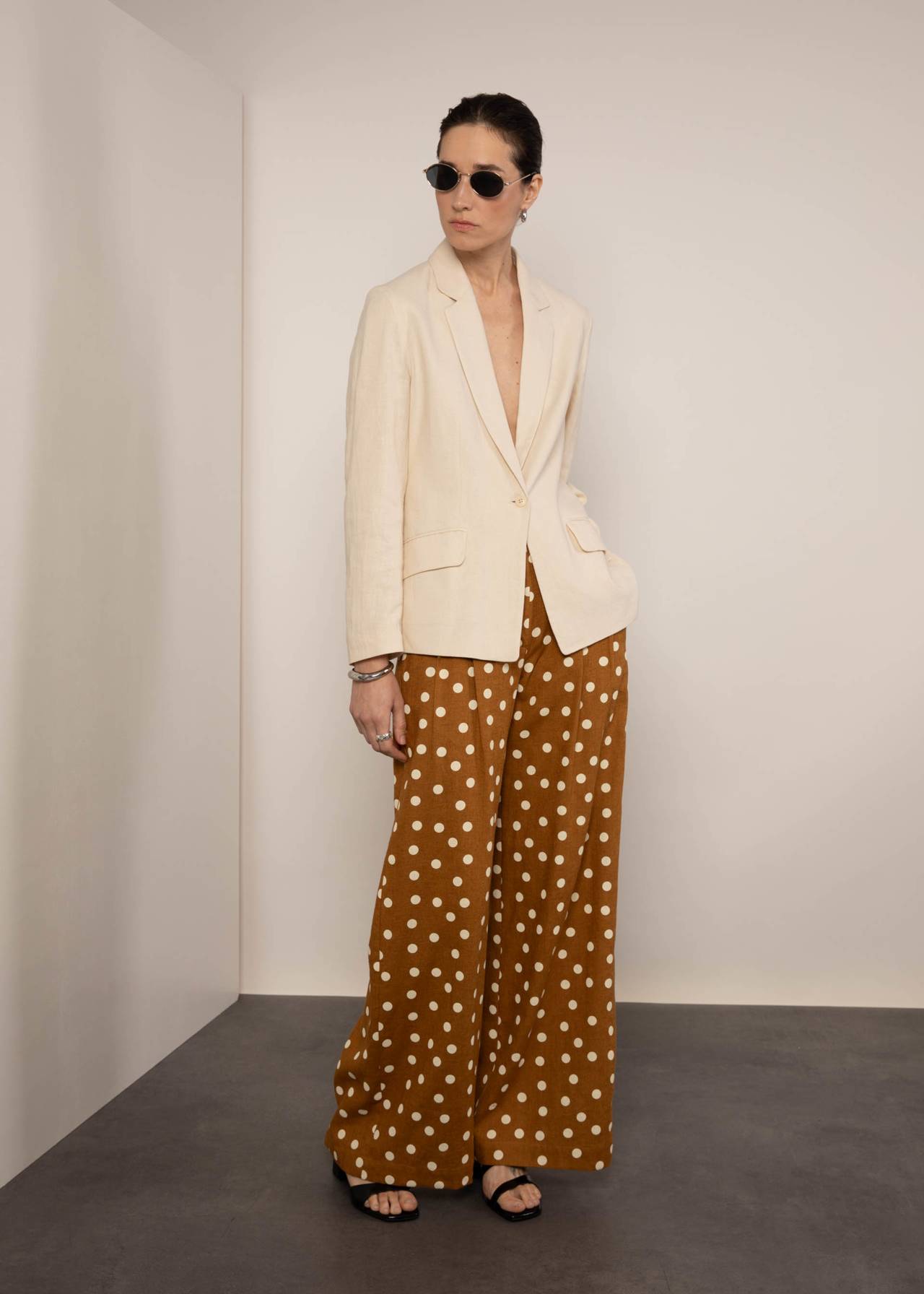 Wide Leg Trousers La légèreté de Marlène