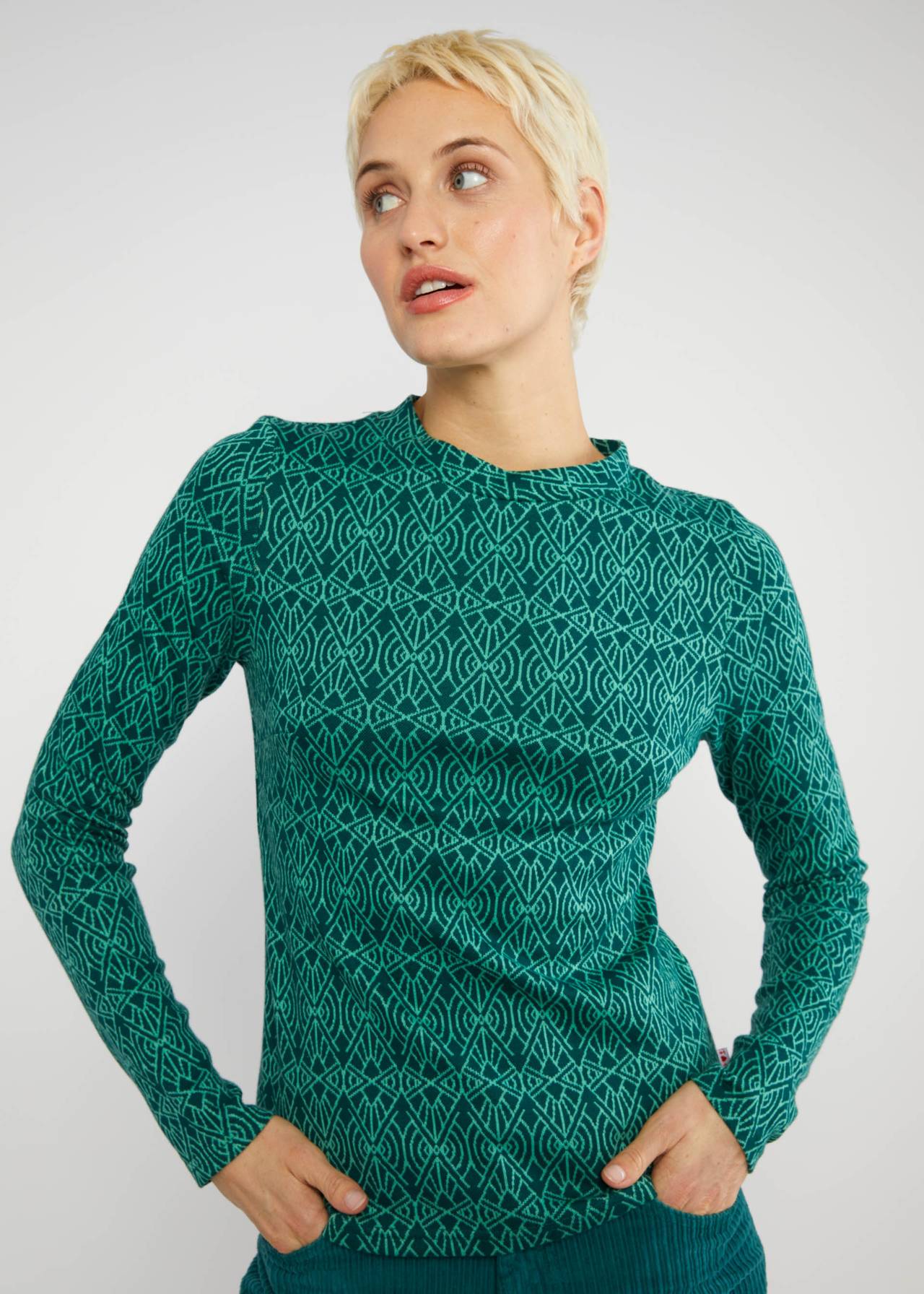 Strickoberteil Safe and Warm Turtle