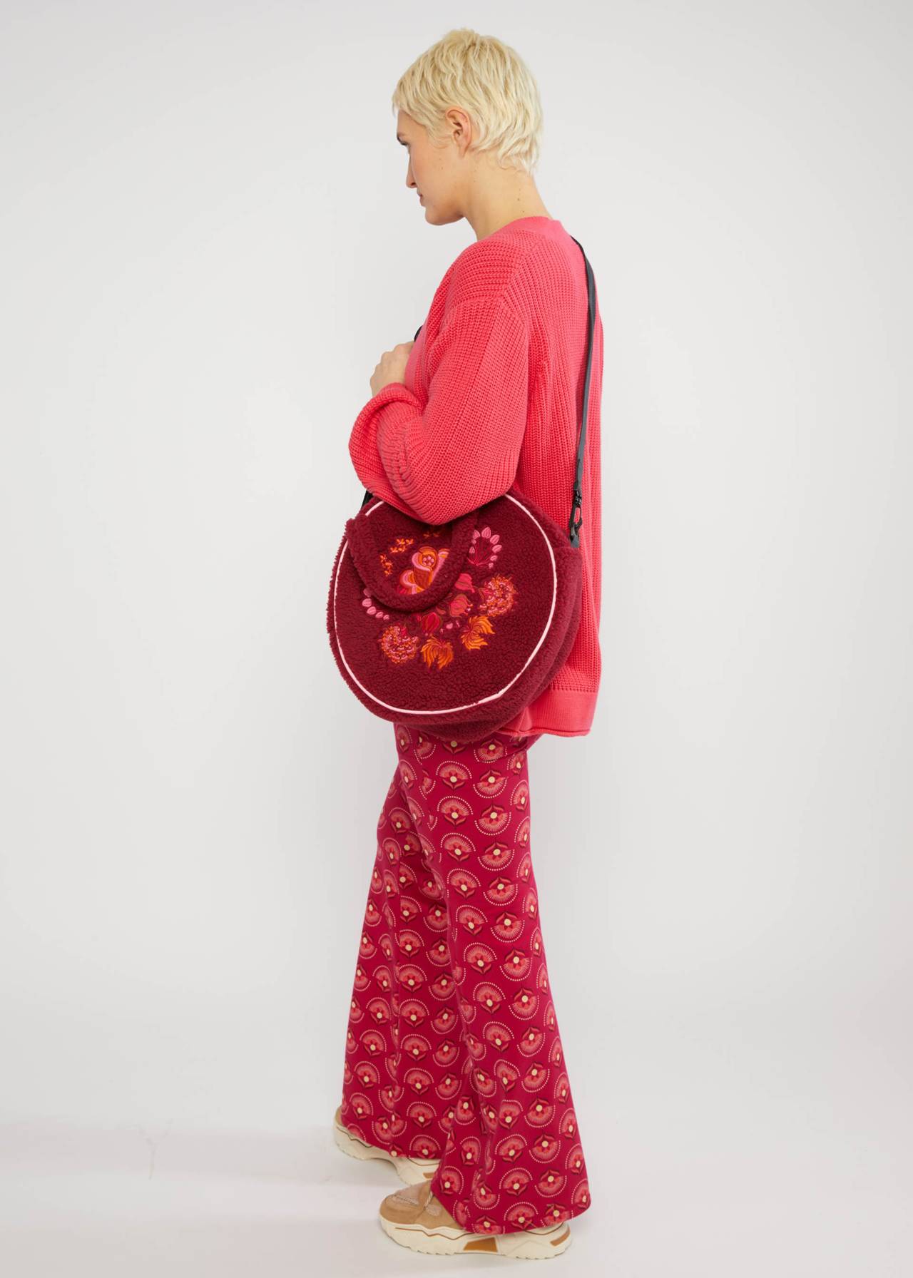 Handtasche Teddy Rose