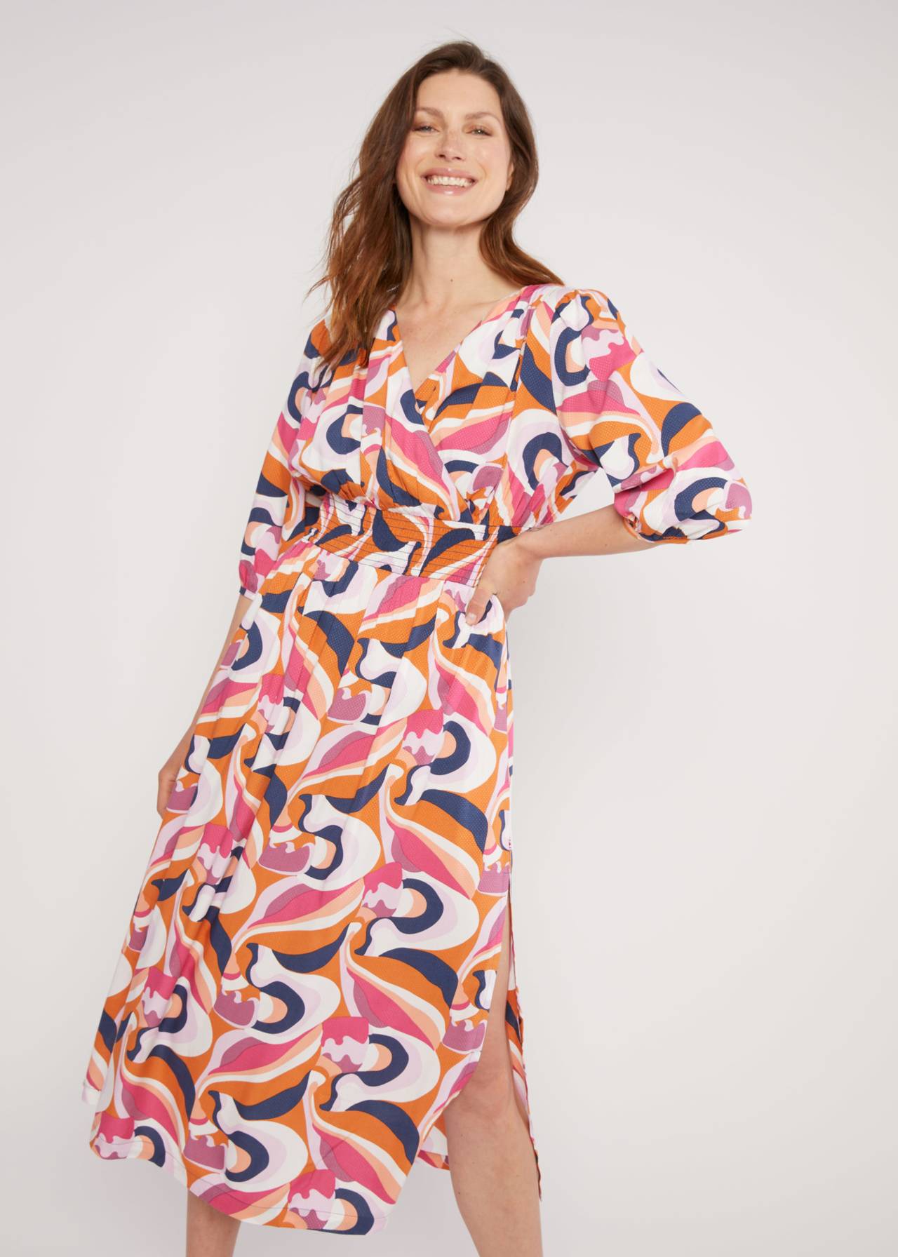 Midikleid Springtime Melody