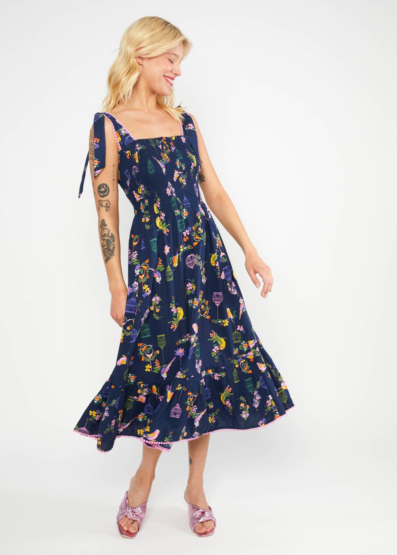 Midikleid Flowerchild