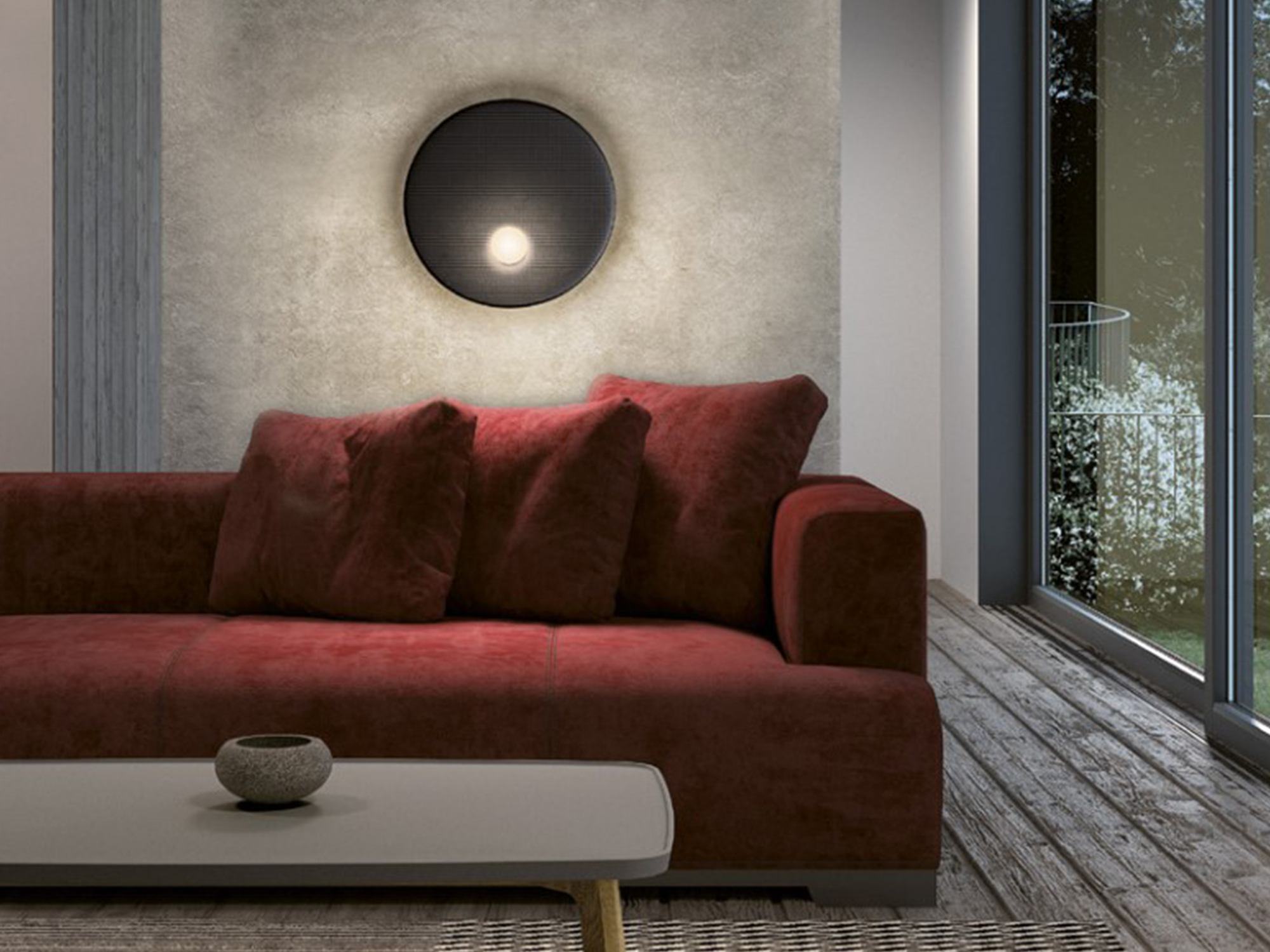 modern black wall lights