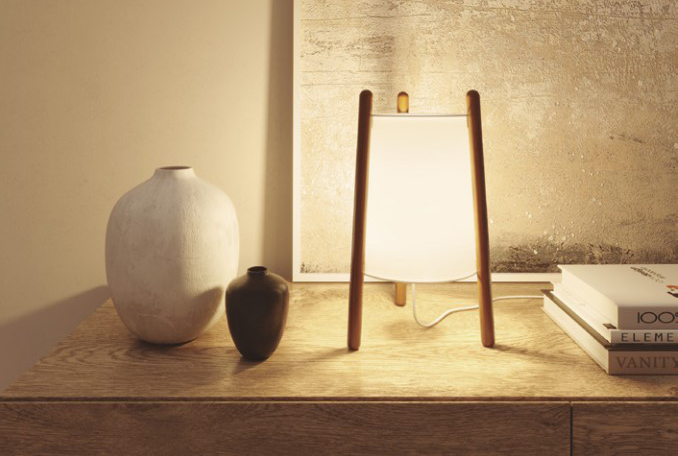 Stainable and natural home lighting