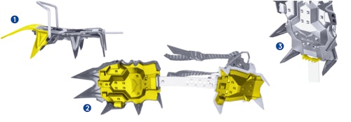 SALEWA Alpinist Pro - automatische Steigeisen