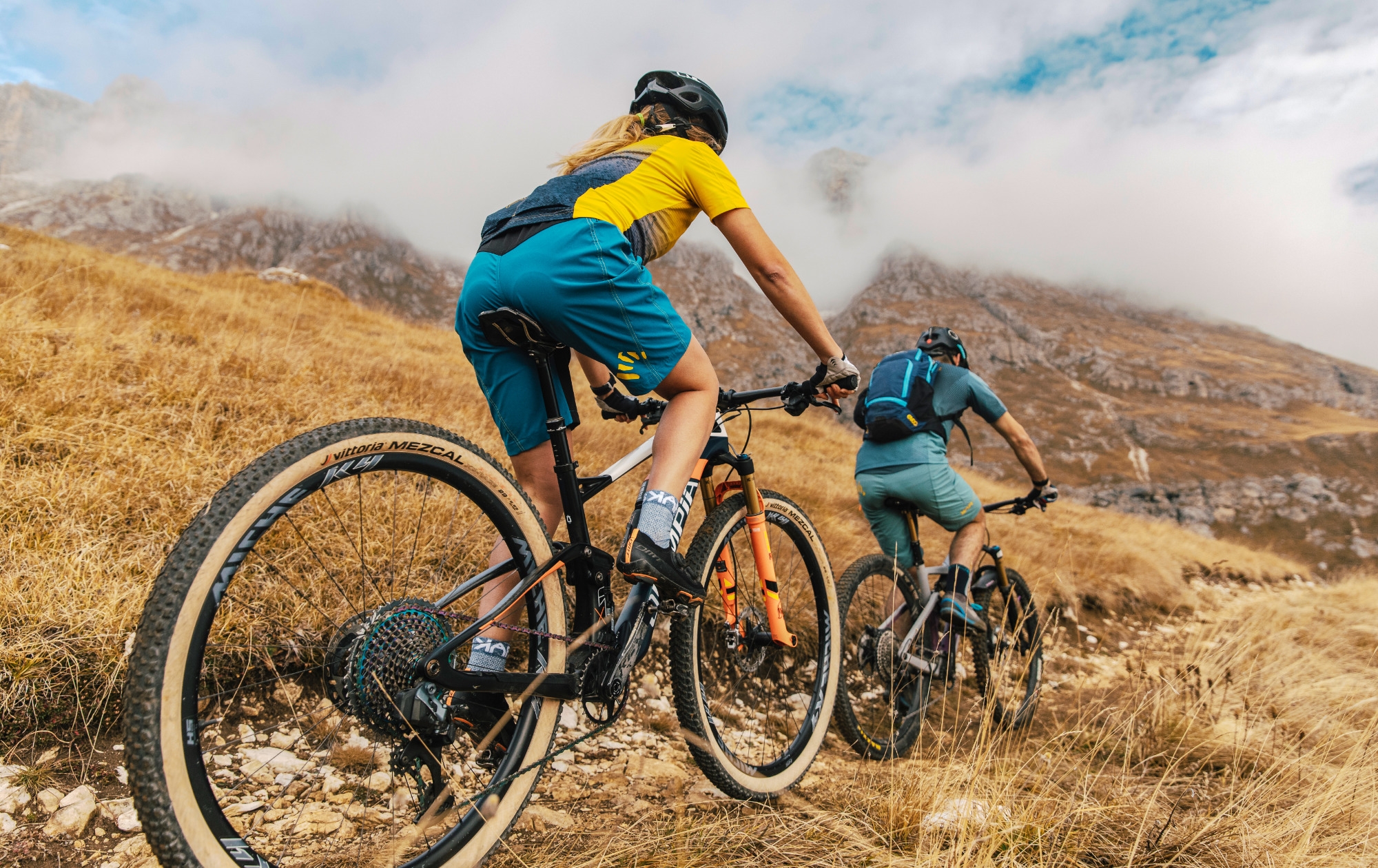 Nuovo Casco da bici MTB Casco da bicicletta sicurezza sportiva