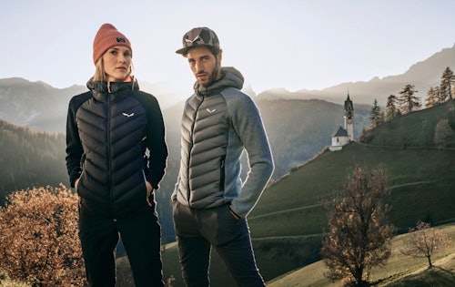Fanes Sarner Down Hybrid ist Salewas neue Hybrid-Jacke