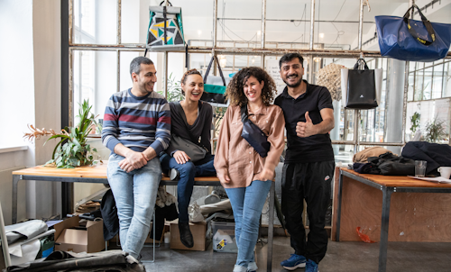 Modulor im Gespräch mit: Studiobesuch beim Berliner Taschenlabel mimycri
