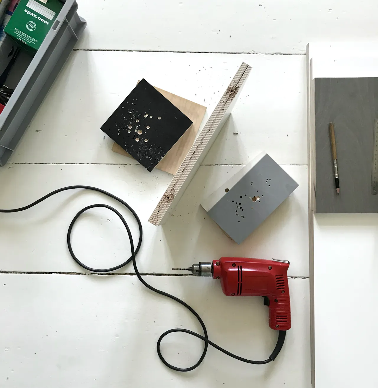 DIY Birken-Regal aus Sperrholz