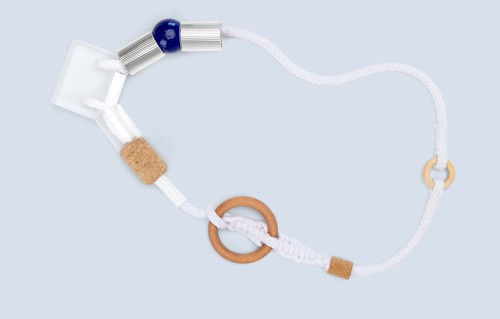 Moduloris machen: DIY Kette im Bauhaus Stil