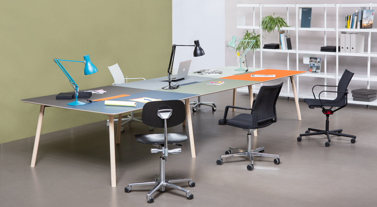 Nonterritoriales Büro, Desk Sharing und Co. I Modulor