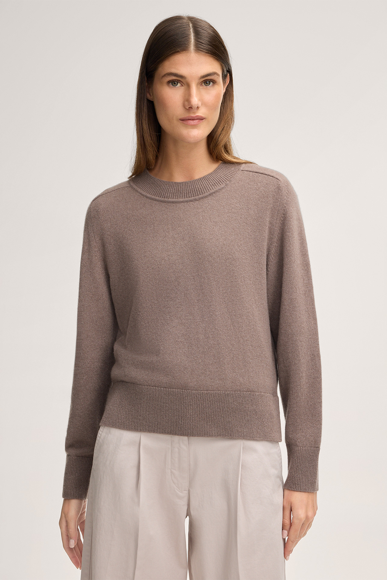 Cashmere Pullover in Brown