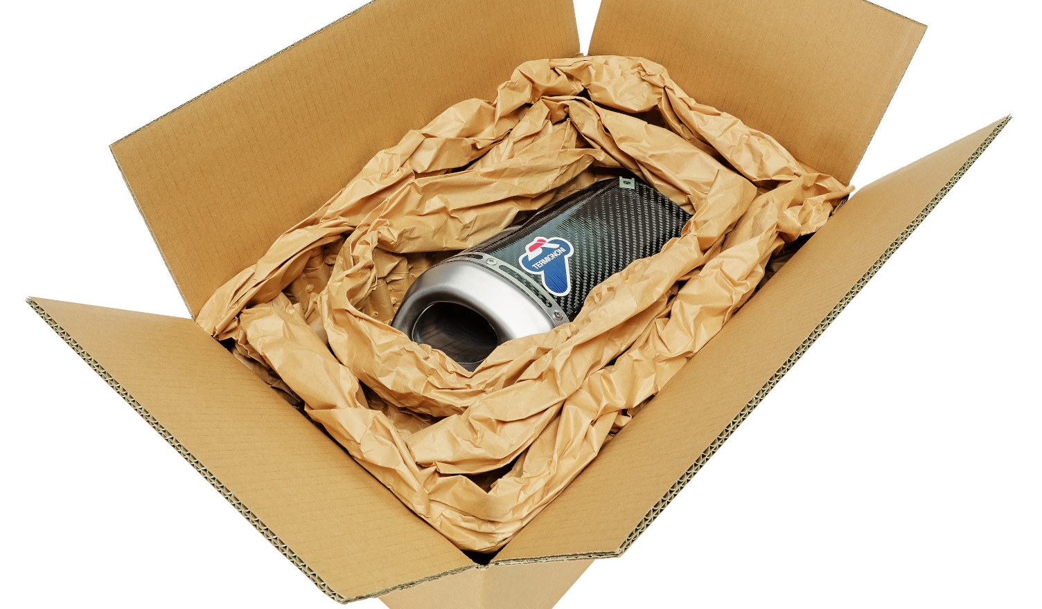 Füllmaterial Papier in Karton