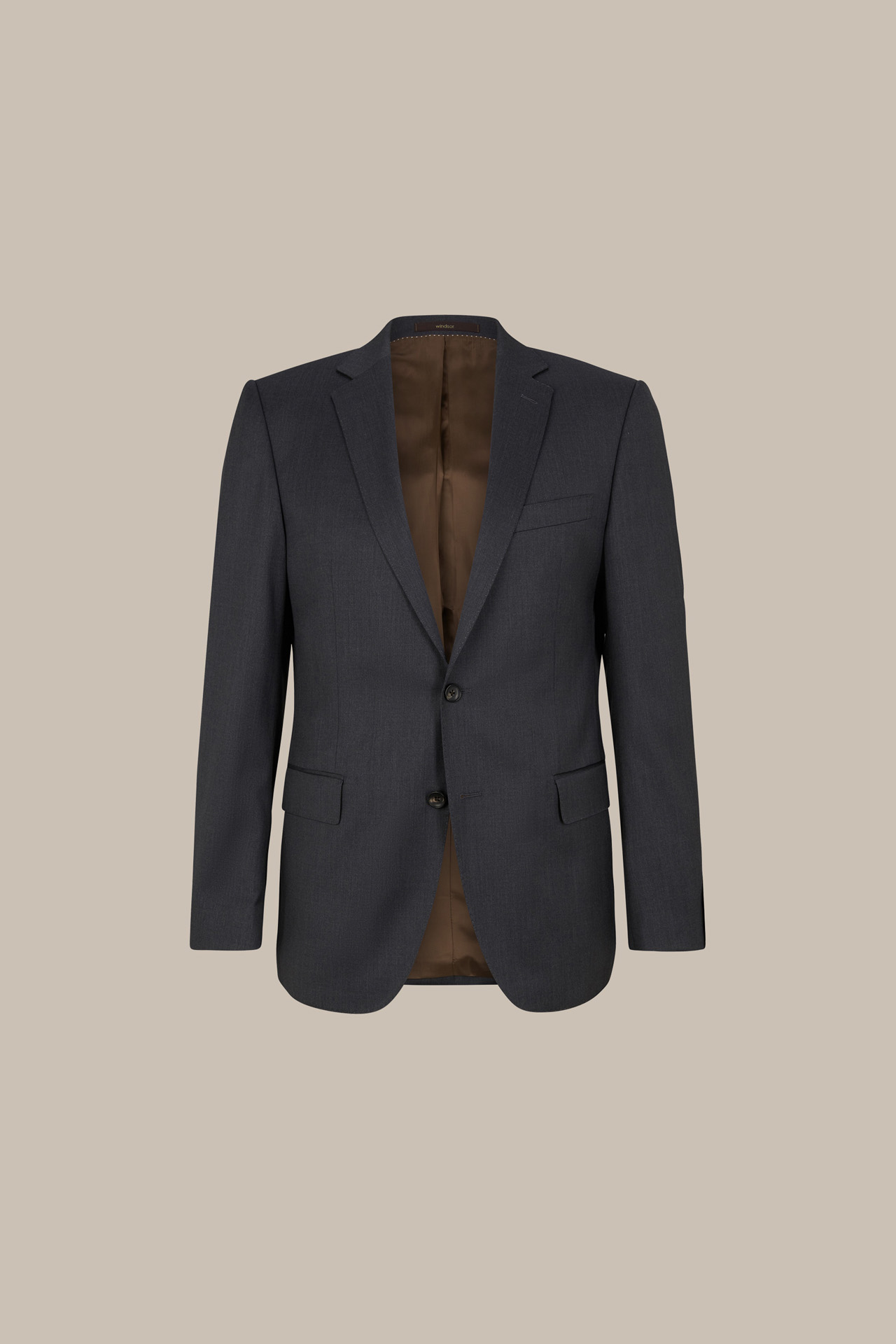 Sera Virgin Wool Modular Jacket in Dark Grey