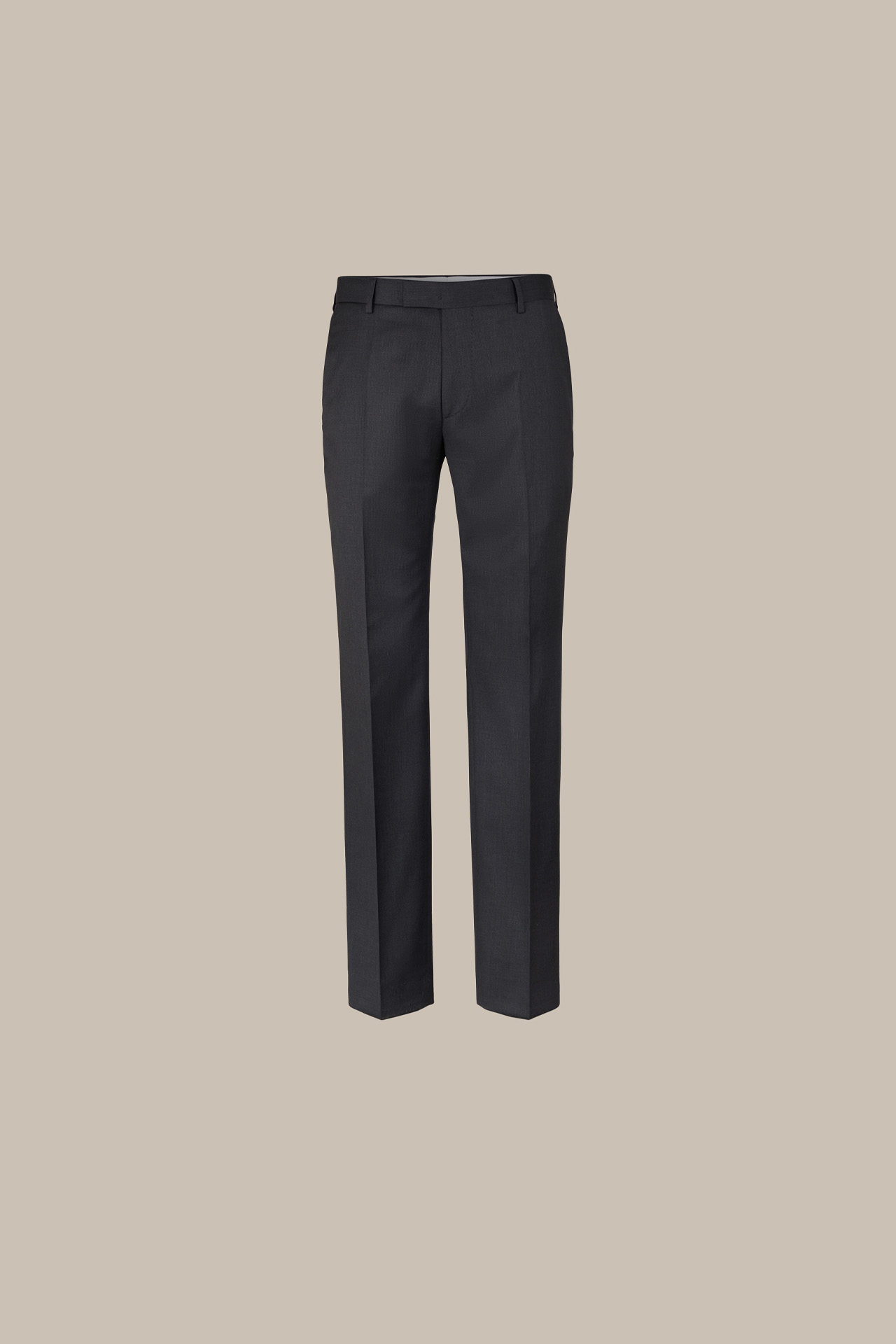 Sole Virgin Wool Modular Trousers in Dark Grey