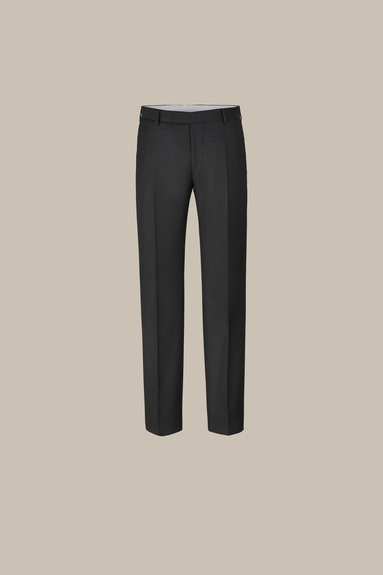 Sole Virgin Wool Modular Trousers in Black