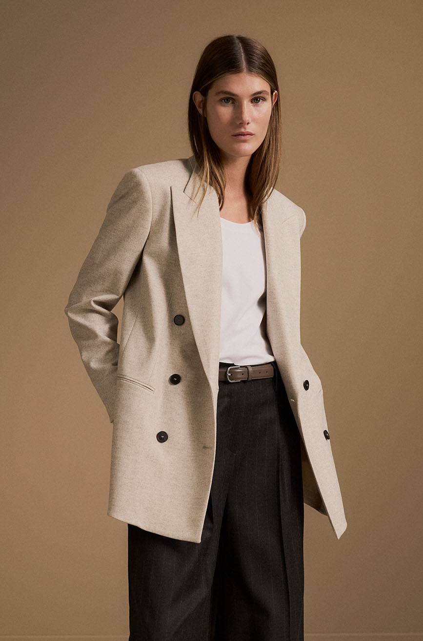 windsor damen blazer in beige