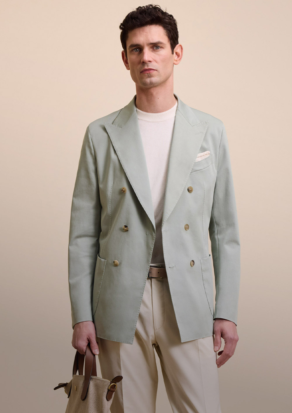 Windsor Homme Veste vert menthe