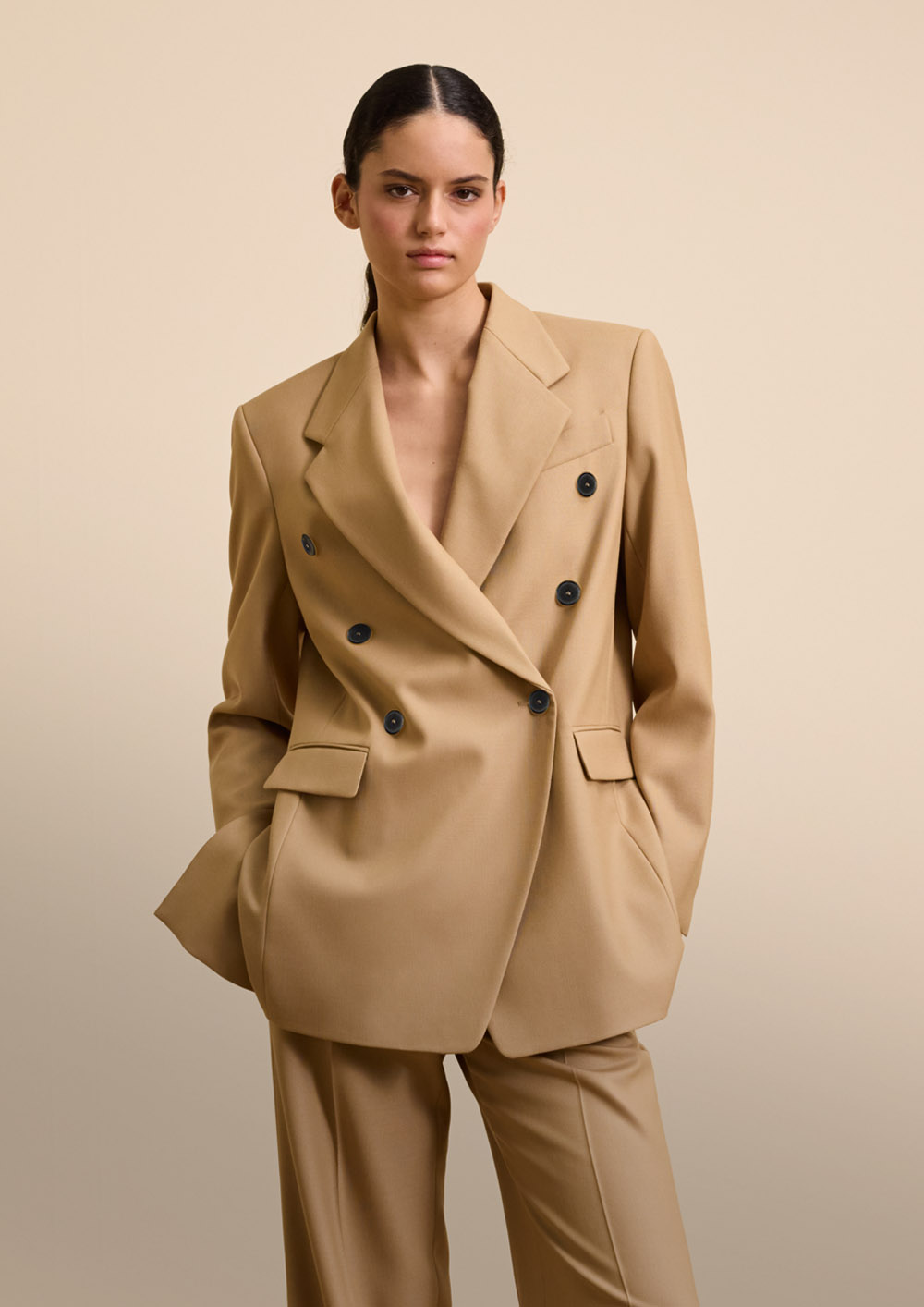 windsor damen blazer in braun