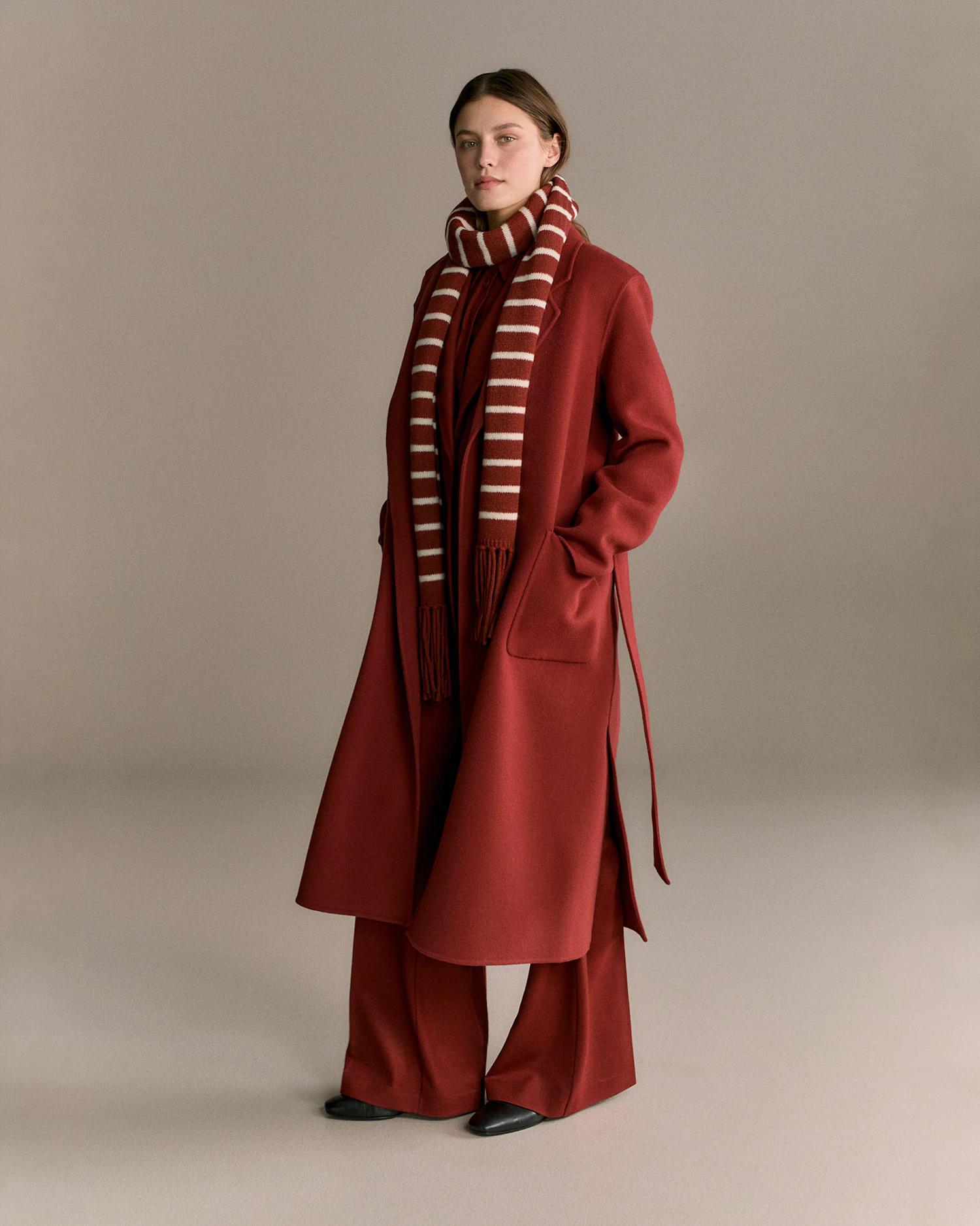 Windsor women coat in red
