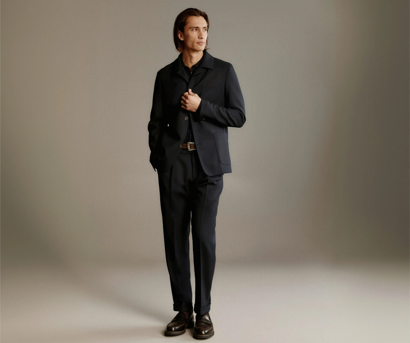 windsor Herren Baukastenanzug in Navy