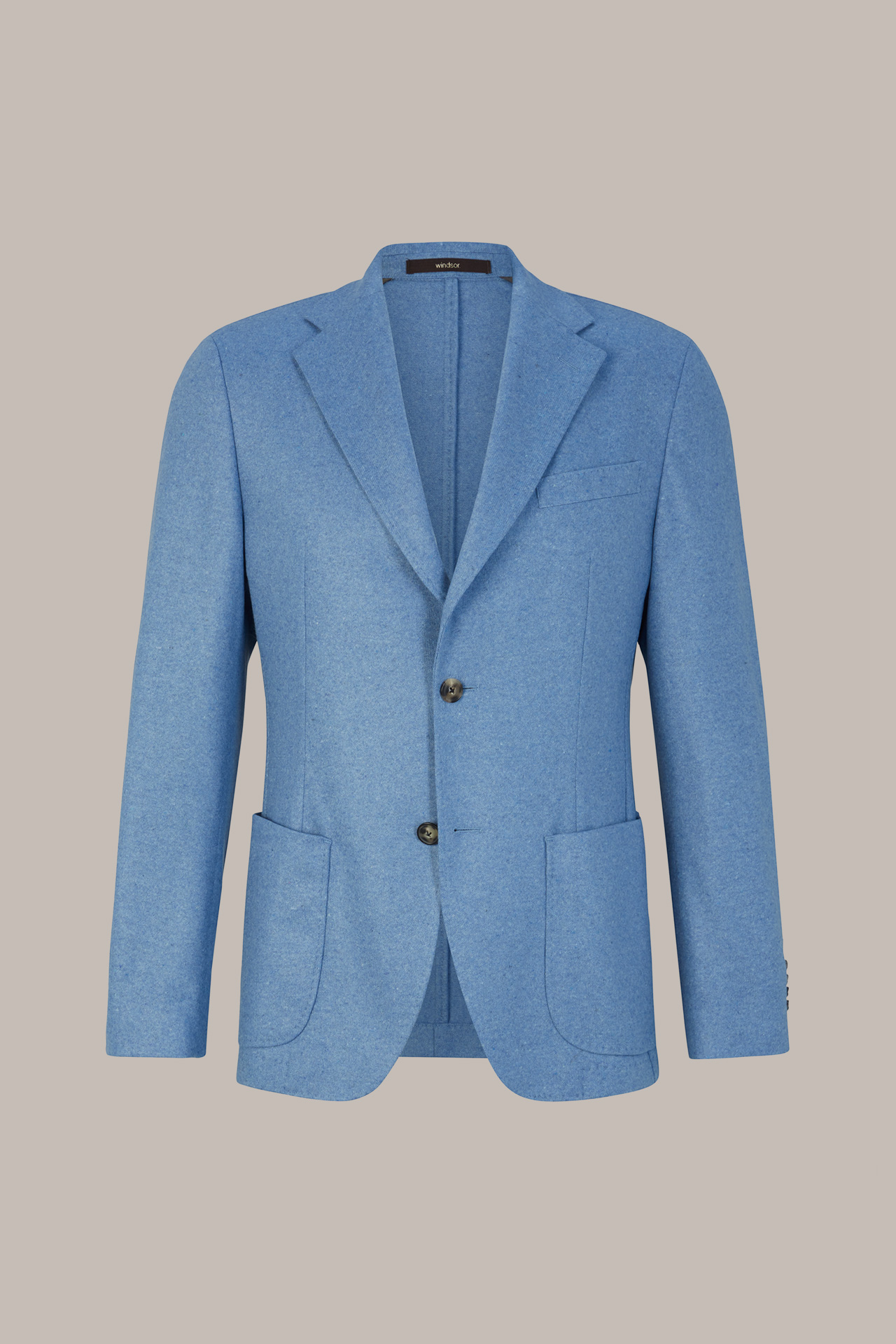 Cashmere-Sakko Giro in Hellblau