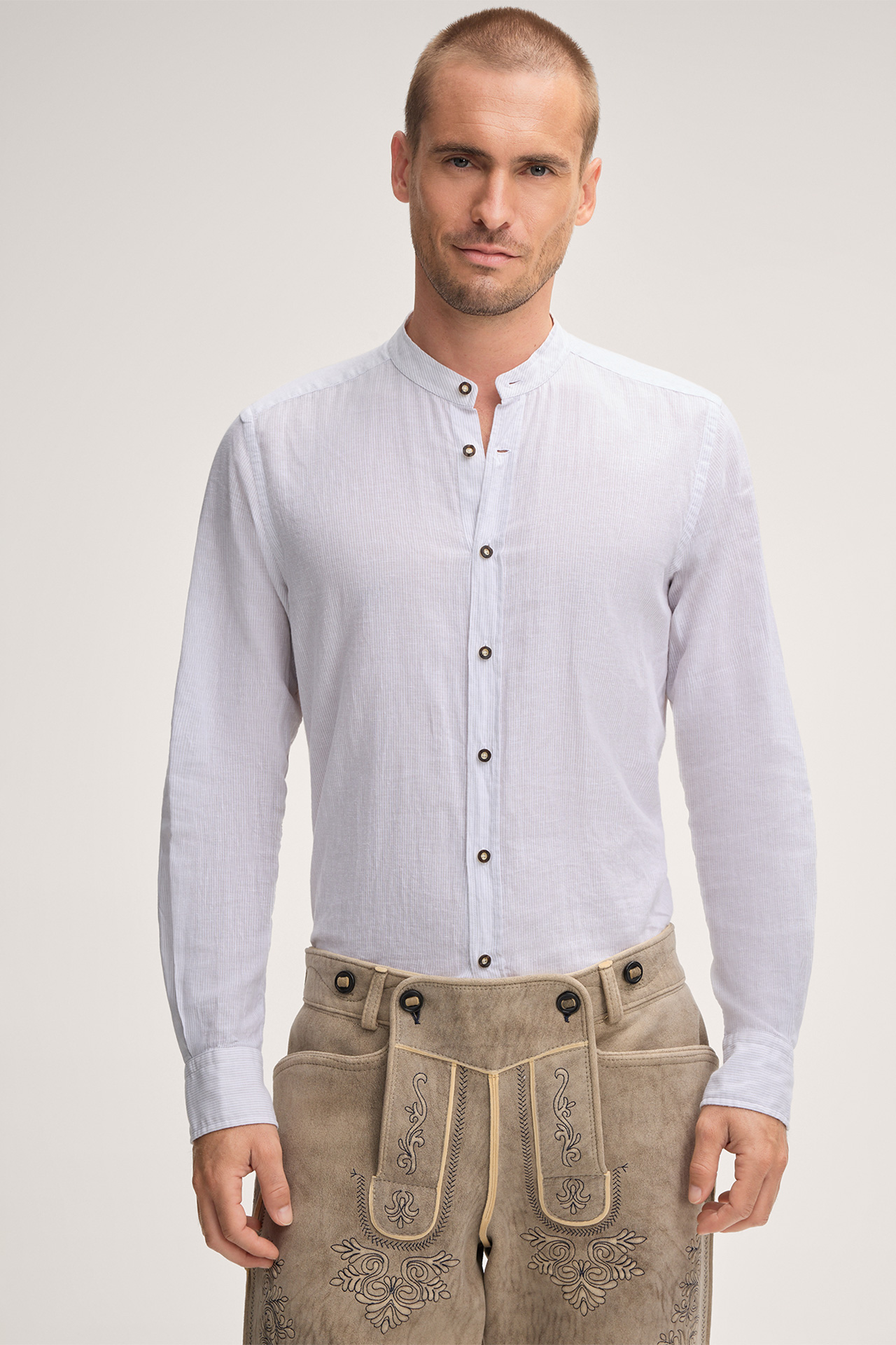 windsor x CocoVero Hemd Alois in Grau