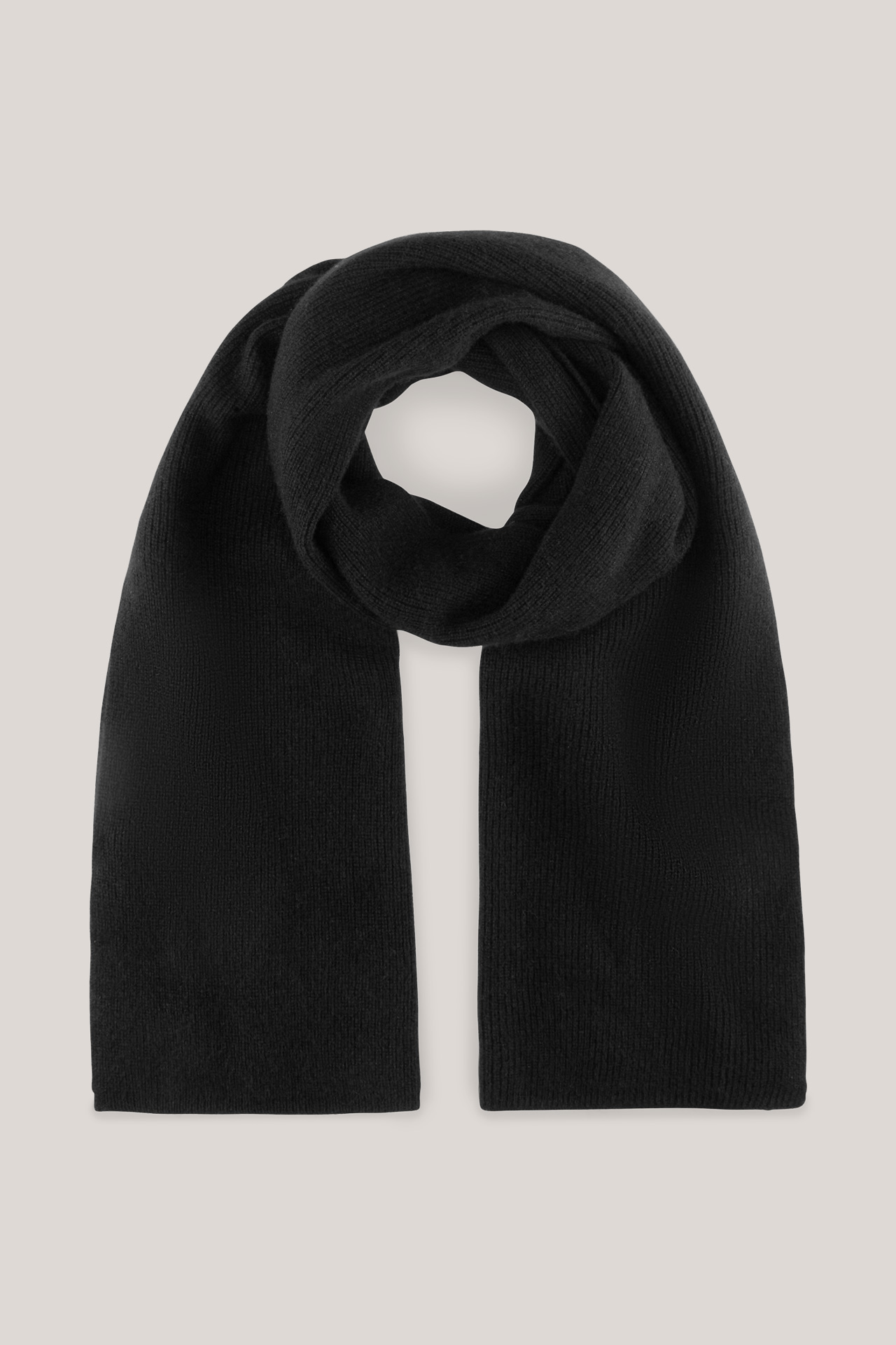 Can Cashmere Scarf in Black