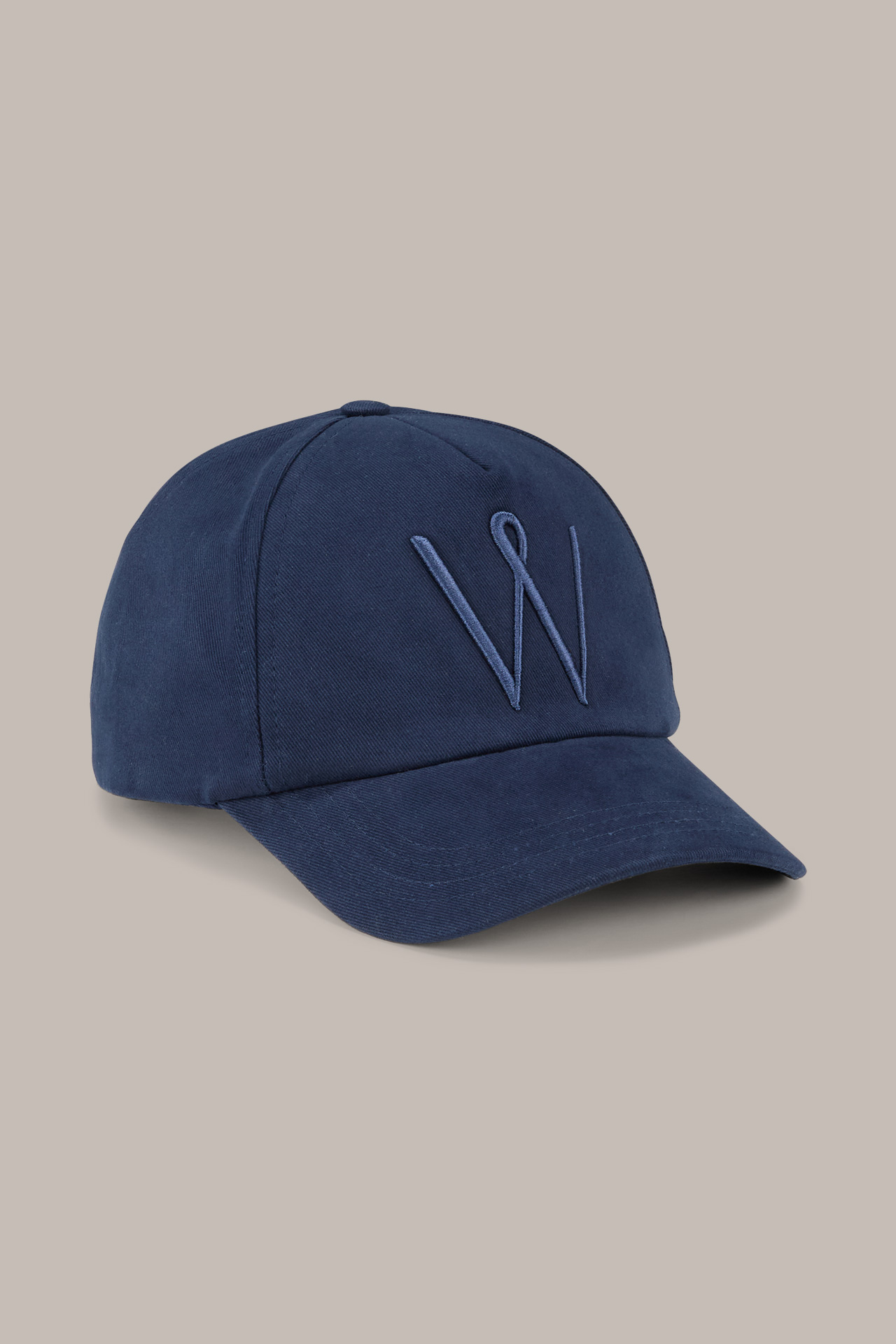 Baumwoll-Cap in Navy