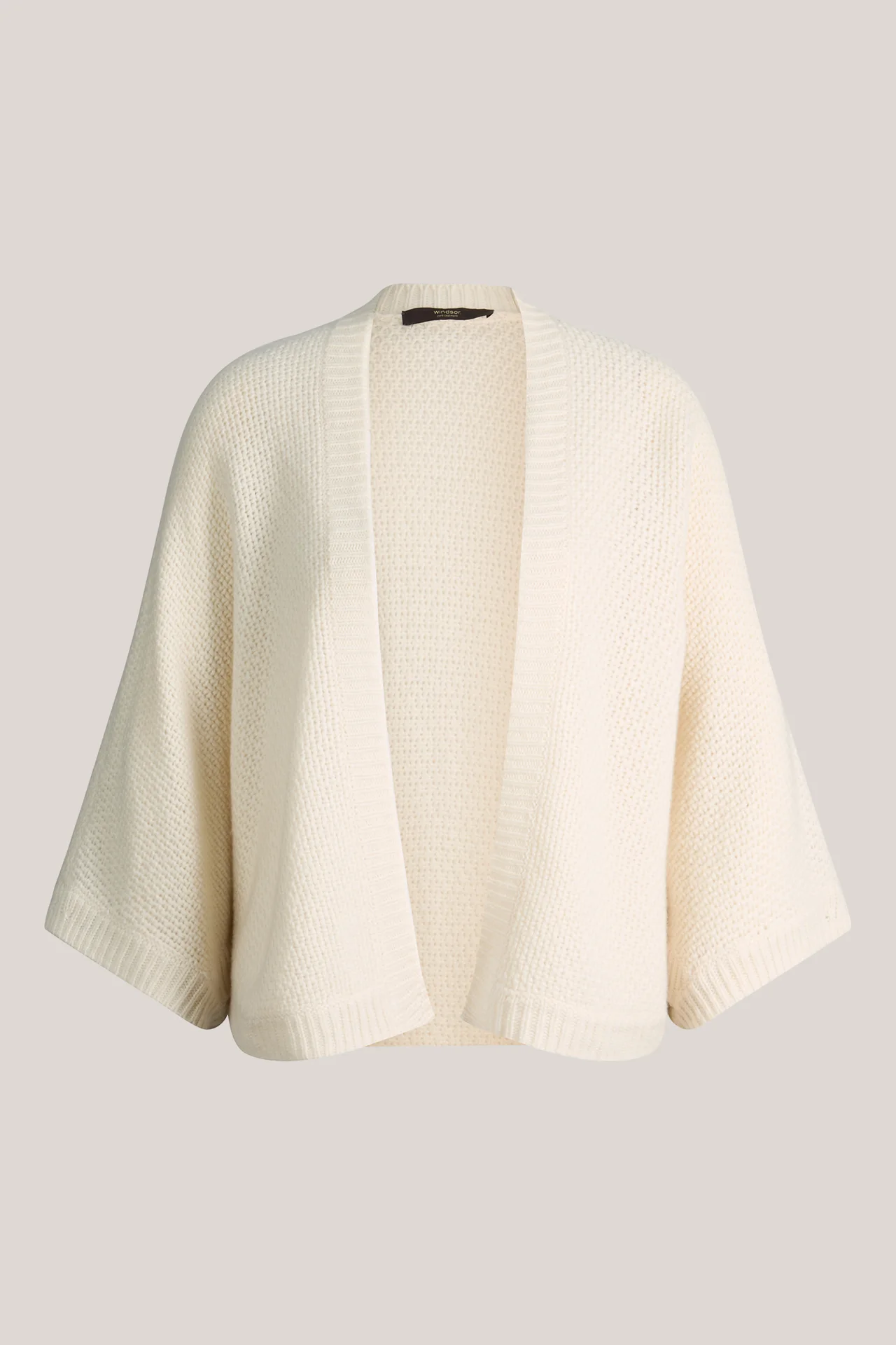 Cashmere-Cape in Ecru