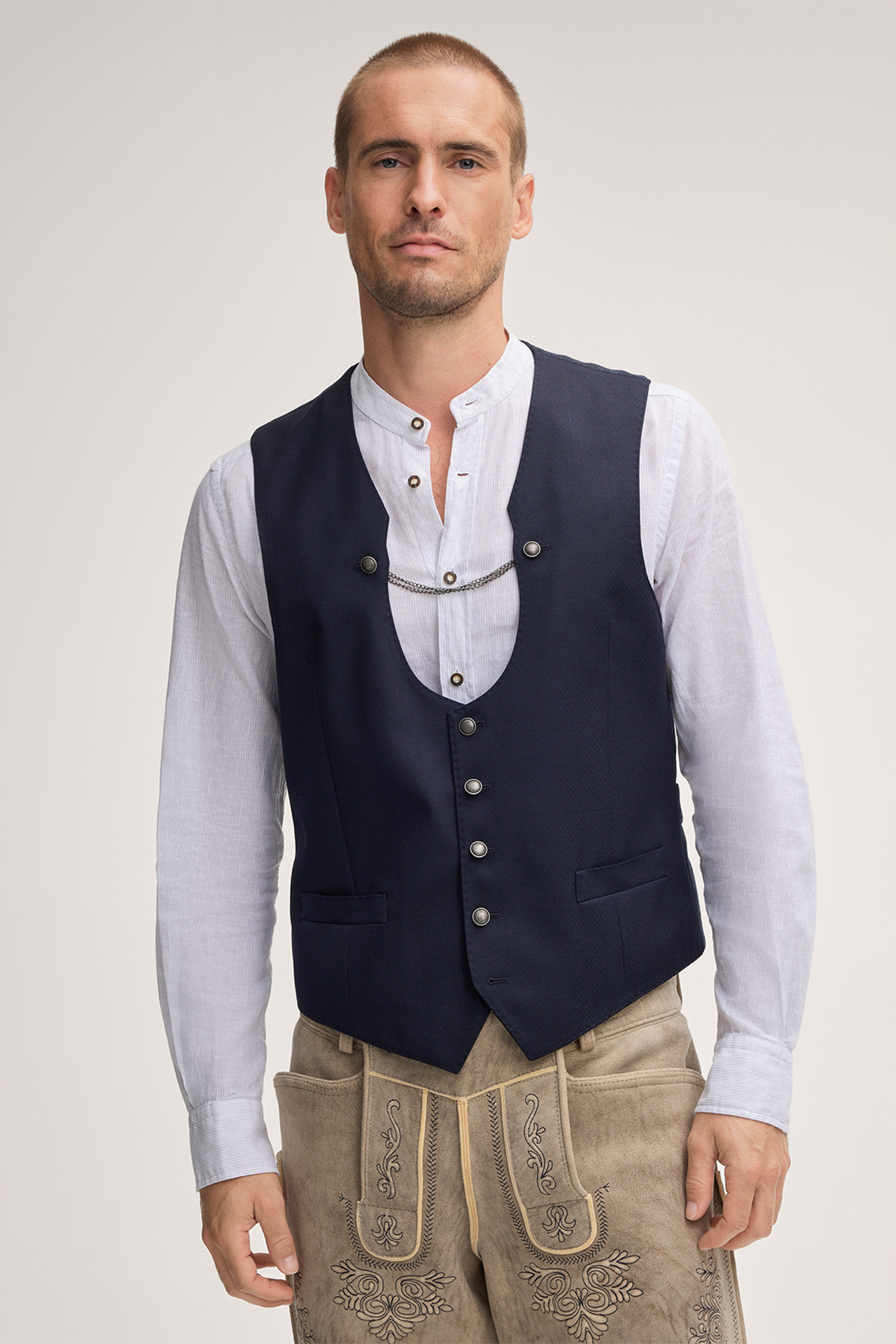 windsor x CocoVero Weste Urs in Dunkelblau