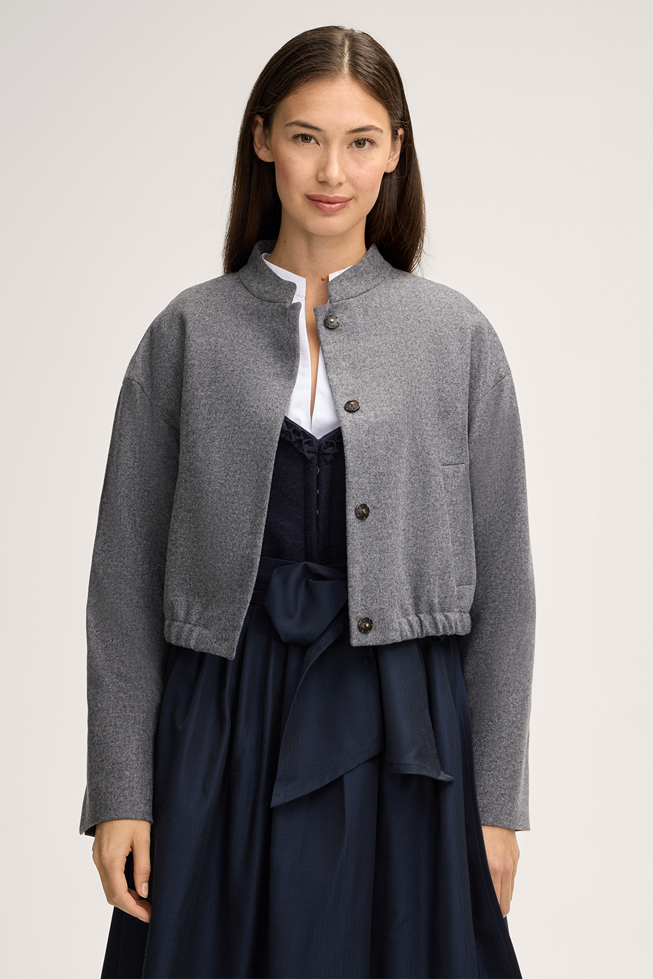 windsor x CocoVero Janker Anneli in Grau