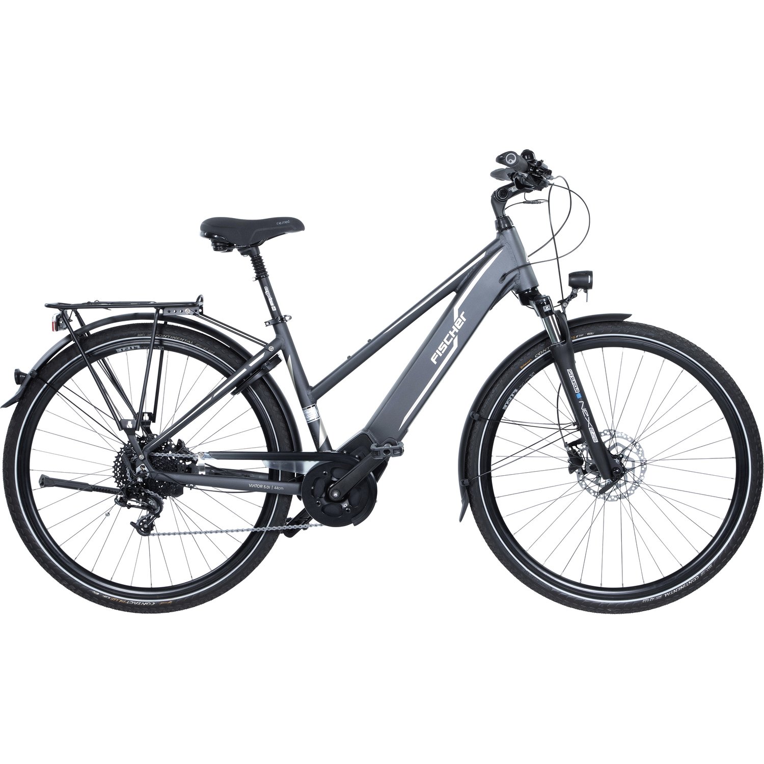 fischer e-bike trekking-fahrrad 28 viator 5.0i-s1 herren test