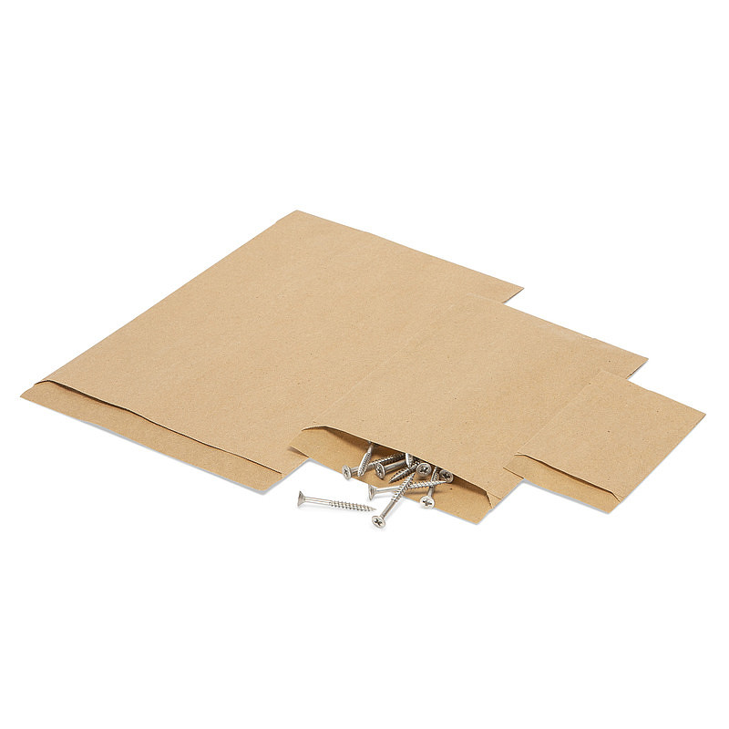 Sacchetti piatti terra, carta calandrata 50 g/m²