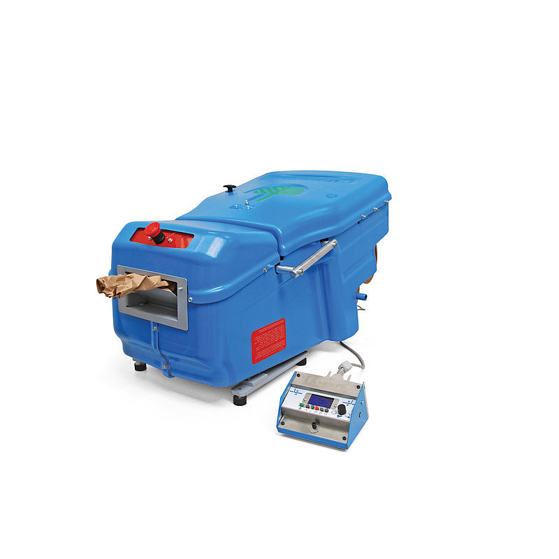 Macchina generatrice di imbottitura in carta compatta