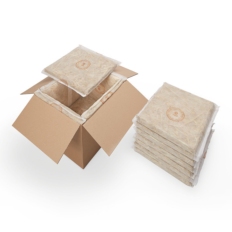 Scatola termica in paglia terra – Landbox®
