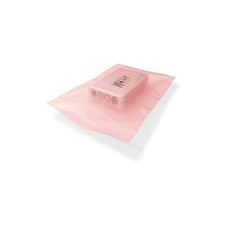 Sacchetti con chiusura a pressione, antistatica