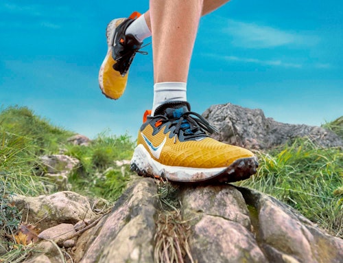 Primo piano scarpe trail running Nike Wildhorse 7