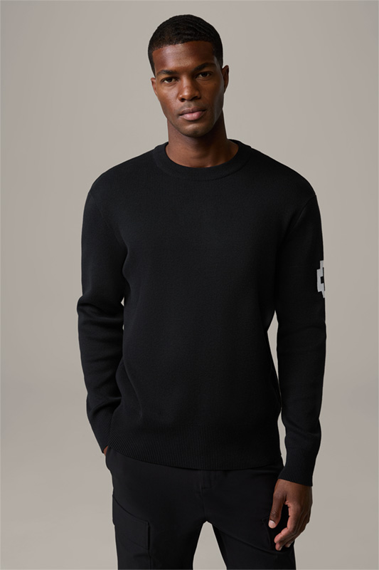 Varg Pullover in Black