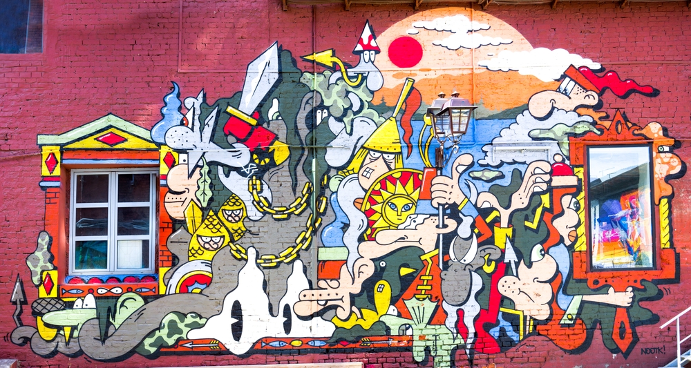 Mogen Sie Den Stadtstrassen Look Vergessen Sie Die Graffiti
