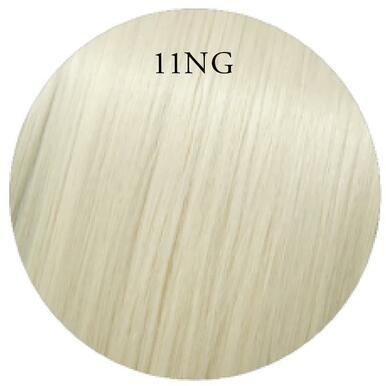 Showpony Human 14" Tape Extensions Silver Blonde 10 Pc - (11NG)